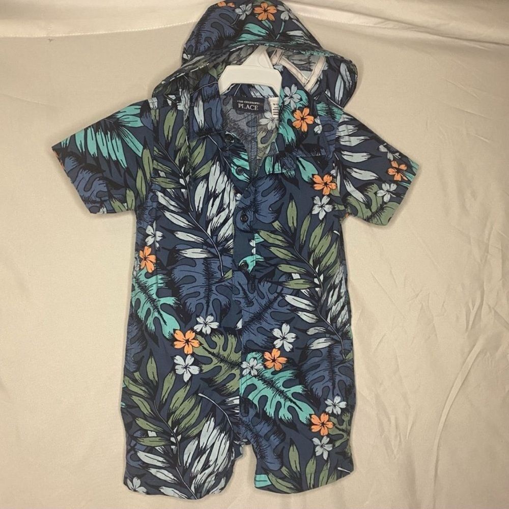 Baby Boy 2 Piece Romper set Size 9-12M